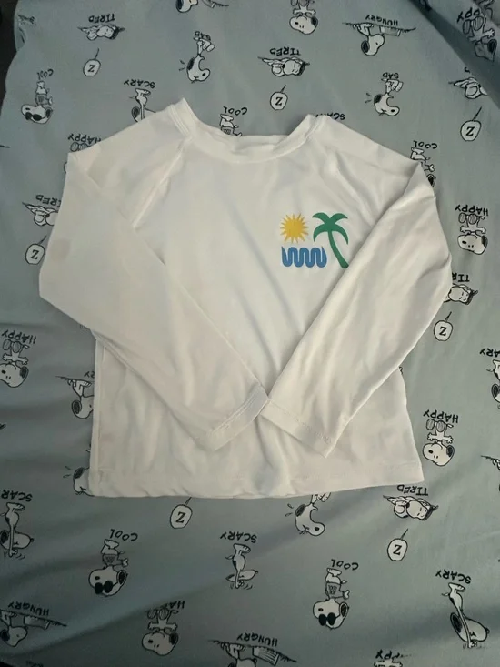 Old Navy Kids' Gradient Rainbow Swim Shorts - Blue, Green, Pink, Yellow - Picture 3 of 6